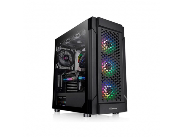 Компьютерный корпус Thermaltake Versa T27 TG ARGB без Б/П