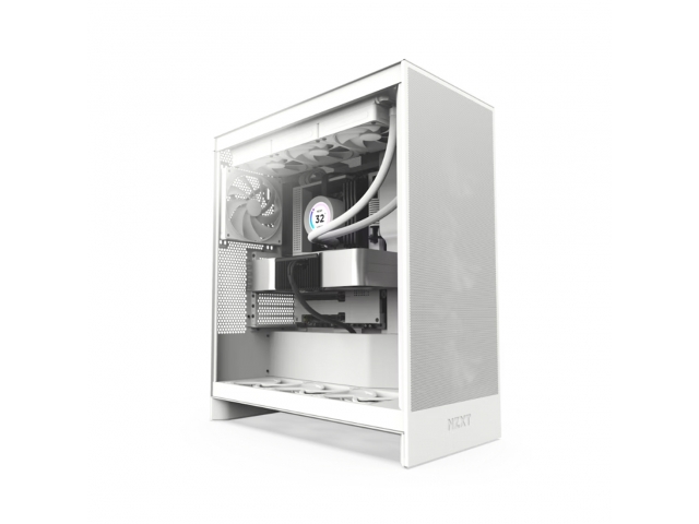 Компьютерный корпус NZXT H7 Flow CM-H72FW-01 White без Б/П