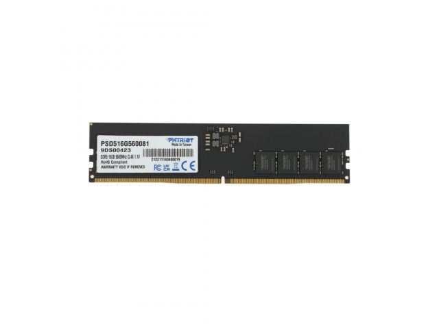 Модуль памяти Patriot SL PSD516G560081 DDR5 16GB