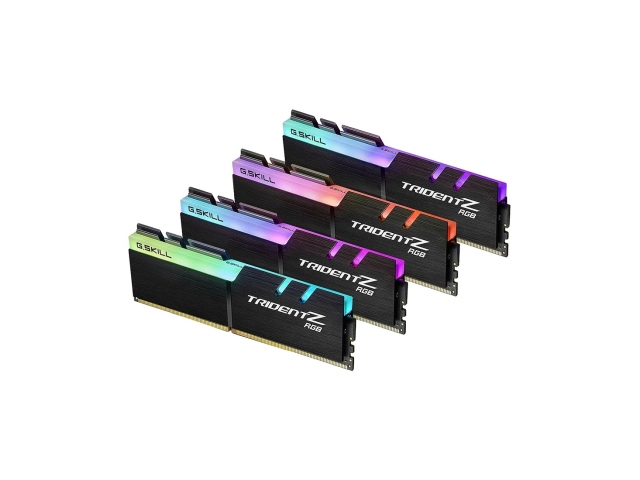 Комплект модулей памяти G.SKILL TridentZ RGB F4-3600C19Q-32GTZRB DDR4 32GB (Kit 4x8GB) 3600MHz