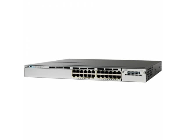Коммутатор Cisco WS-C3850-24P-L (10/100/1000 Mbit, Без SFP портов)