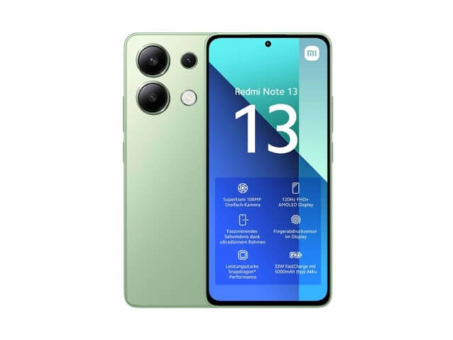 Мобильный телефон Redmi Note 13 6GB RAM 128GB ROM Mint Green