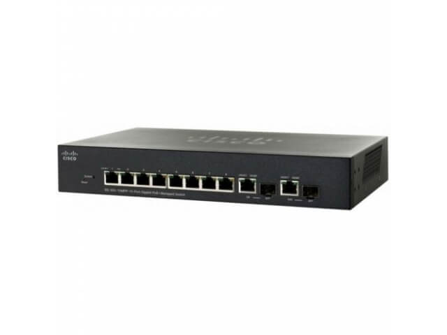 Коммутатор Cisco Small Business SG300-10MPP (10/100/1000 Mbit) SG300-10MPP-K9-EU