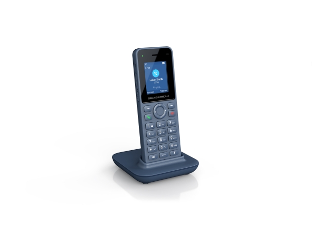 Grandstream WP816, WiFI телефон, 2 SIP, цветной дисплей, Wi-Fi 6, Bluetooth, порт Type C USB и разъем для наушников 3,5 мм, с зарядным устройством и блоком питания.